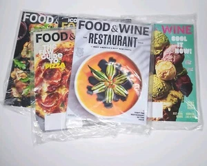 Food and Wine Magazine Lot of 5 2022 Back Issues, Various Issues See Description - Bild 1 von 2