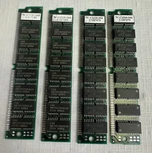Vintage EDO Ram Memory E186014 B7340C 4 Total Sticks - Picture 1 of 6