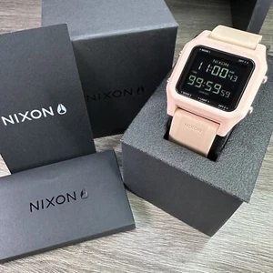 NEW✅ Nixon Pink Black The Staple Digital Dive Digital Watch A1309-220-00 - Picture 1 of 9
