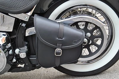 СЕДЕЛЬНАЯ СУМКА ДЛЯ HARLEY DAVIDSON SOFTAIL И ЖЕСТКАЯ РАМКА ИТАЛЬЯНСКАЯ КОЖА РУЧНОЙ РАБОТЫ - Изображение 1 из 4