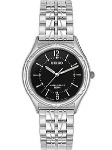 SEIKO SFWS89P, abito uomo quarzo, cassa e bracciale in acciaio inox, Hardlesx, 50 m WR - Foto 1 di 4