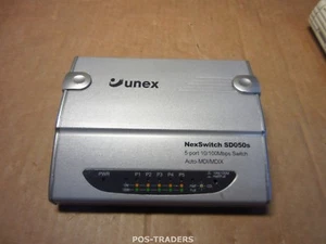 Unex NexSwitch SD050s - 5 Port 10/100 Auto-negotiating Network Switch EXCL PSU - Bild 1 von 3