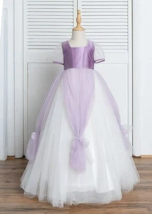 Dollcake In Character Lilac Lavender Frock Gown Dress Flower Girl Party 7 - Picture 1 of 3