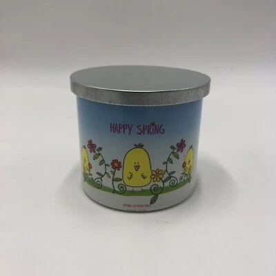 Vela de soja natural Scentsational 14,5 oz feliz primavera Foto 1 de 4