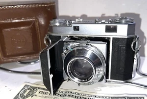 Vintage Kodak Retina IIa klappbare Kompaktkamera mit Kodak Xenon 50mm f2 Objektiv gut - Bild 1 von 24