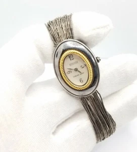 Ecclissi Sterling Silver Watch Gold Vermeil Antique Vintage Filigree - Picture 1 of 9