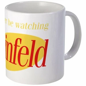 11oz mug Id rather be watching Seinfeld - Printed Ceramic Coffee Tea Cup Gift - Picture 1 of 1