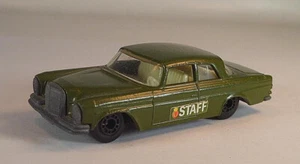 Matchbox Superfast Nr. 46 Mercedes 300 SE olivgrün aus TP 14 Militär 2 #114 - Bild 1 von 3