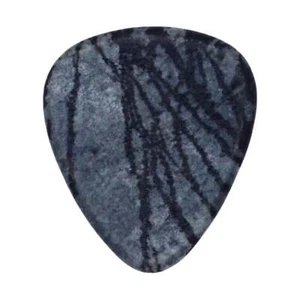 Spiderweb Jasper Stone Guitar Pick - 3.0 mm - 351 Shape Handmade Exotic Plectrum - Picture 1 of 4