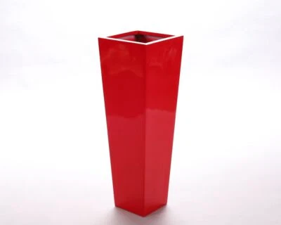 Elegant Einrichten | Pflanzkübel | Fiberglas | säule | konisch | 38x38x100cm | h - Bild 1 von 4