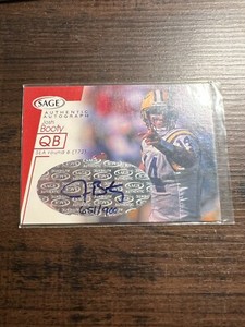 A78,938 - 2001 SAGE Autographs Red #A7 Josh Booty/900