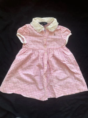 Ralph Lauren Vestido Algodón Cuadros Rosa y Blanco 2Y 90cm de una Casa Libre de Humos Foto 1 de 4