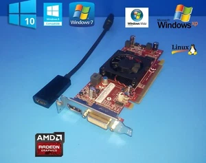 Lenovo Essential H530s H520s H330 H320 E73 Low-Profile DVI HDMI DP Video Card - Picture 1 of 1
