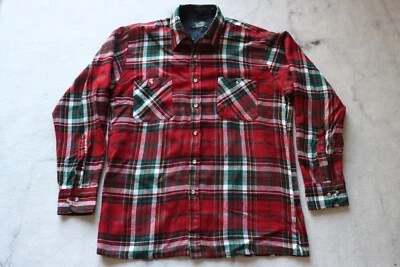 Scandia Woods Shirt Men Red Plaid Long Sleeve Button Up - Image 1 of 2