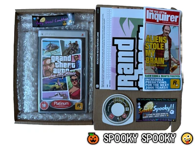 Grand Theft Auto Vice City Stories PSP - UK PAL VGC CIB with Map & Reg - Tracked - Image 1 of 4