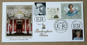 UNTERSTÜTZEN SIE DIE RESTAURIERUNG VON WINDSOR CASTLE / 70. GEBURTSTAG / GOLDENES JUBILÄUM COVER - Bild 1 von 2