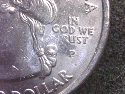 2005 P Kansas State Quarter "In God We Rust" Error Coin - Image 1 of 3