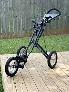 Sun Mountain Speed Cart Golf Push Cart 3-Wheel Folding Collapsible Lightweight - Picture 1 of 24