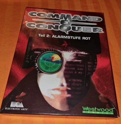PC Game Command & Conquer Teil 2 Alarm Stufe Rot Big Box Sehr Gut Deutsch  - Bild 1 von 3