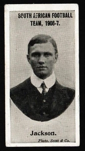 Taddy - 'South African Football Team 1906-7' (1906) - Jackson (South Africa) - Picture 1 of 2