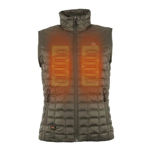 Mobile Warming WoMens Backcountry 7.4V battery Heated Vest MOREL in X-Small size - Picture 1 of 2