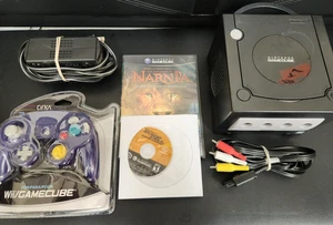 Nintendo GameCube Black Home Console DOL-001 Bundle - Picture 1 of 14