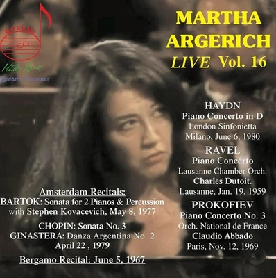 Martha Argerich Martha Argerich: Live - Volume 16 (CD) Album - Bild 1 von 2