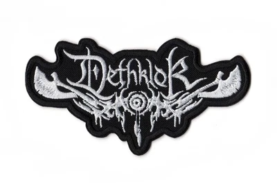 Dethklok Embroidered Sew-on Patch | Metalocalypse Melodic Death Metal Band Logo - Image 1 of 2