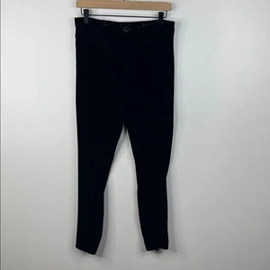 Leggings donna Blank NYC The Great Jones vita alta skinny nero velluto taglia 29 - Foto 1 di 8
