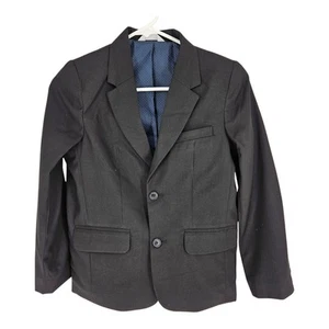 Cat & Jack Suit Jacket Boys Size 8 Black Blazer Dressy Church Special Event - Picture 1 of 8