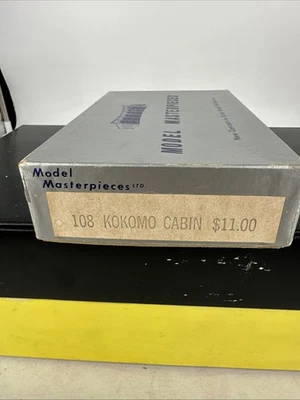 Model Masterpieces: Kokomo Cabin - A Really Fine Looking HO Scale Miniature Kit! - Image 1 of 4