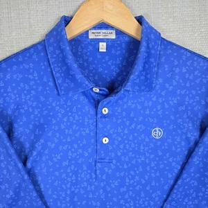 PETER MILLAR  x CONWAY FARMS Tequila Lime Mens Polo Shirt Large Summer Comfort - Picture 1 of 14