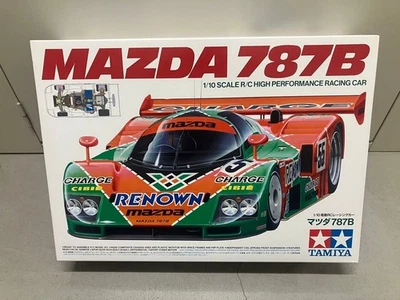 Tamiya 1/10 Scale Electric RC Racing Car Mazda 787B Model RC Kit Unused Boxed - Image 1 of 4