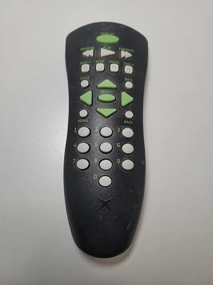 Xbox Genuine Microsoft Original Xbox DVD Remote Control  No Dongle (TESTED!) - Image 1 of 2