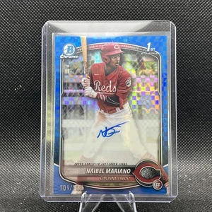 2025 Bowman - Chrome Prospect Autographs Naibel Mariano #CPA-NM Blue /150 - Picture 1 of 2