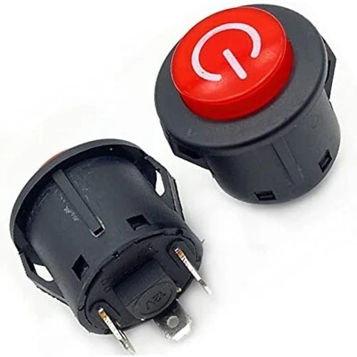 GOTRAYS Kinder Elektro Kinderwagen Auto Motorrad Startschalter Ein-Knopf Start Runde