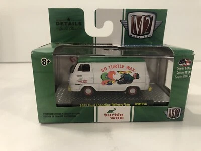 M2 Machines 1/64 - 1965 Ford Econoline Delivery Van - Turtle Wax - WMTS10 19-34 - Image 1 of 4