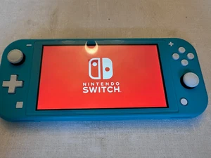 Nintendo Switch Lite Handheld Console - TURQUOISE - Fully Tested - Great Cond! - Picture 1 of 14