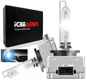 10000K D1R D1C D1S Blue Xenon HID Fit Low Beam Direct Socket Headlight Bulbs Z26 - Picture 1 of 8