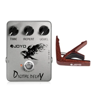 JOYO Digital Delay Guitar Effect Pedal True Bypass Mini Single Type Guitar Capo - Picture 1 of 13