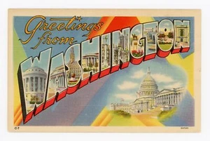 Vintage Washington DC Postcard - Picture 1 of 2