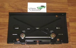 3DaySale License Plate Tag Bracket Rear w/Hinge 68-72 Chevelle MonteCarlo Impala - Bild 1 von 5