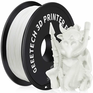 1KG Geeetech 3D Printer Filament White ABS 1.75mm Filament for FDM 3D Printer US - Picture 1 of 6