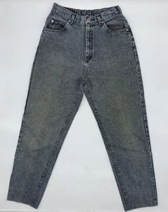 Pantalones de mezclilla Lee vintage de cintura alta lavado ácido oscuro para mujer 10 - Imagen 1 de 8