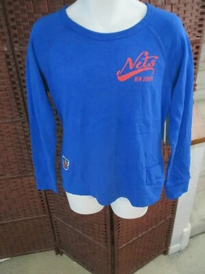 NWT Women's New Jersey Nets Sweatshirt Size Medium NBA Basketball - Image 1 of 4