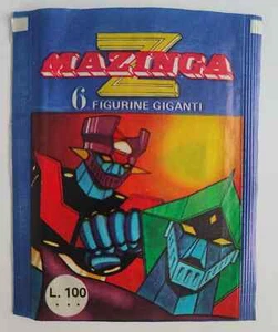 Bustina Figurine MAZINGA Z Fi-Mer 1980 SIGILLATA Sealed Pack - Picture 1 of 2