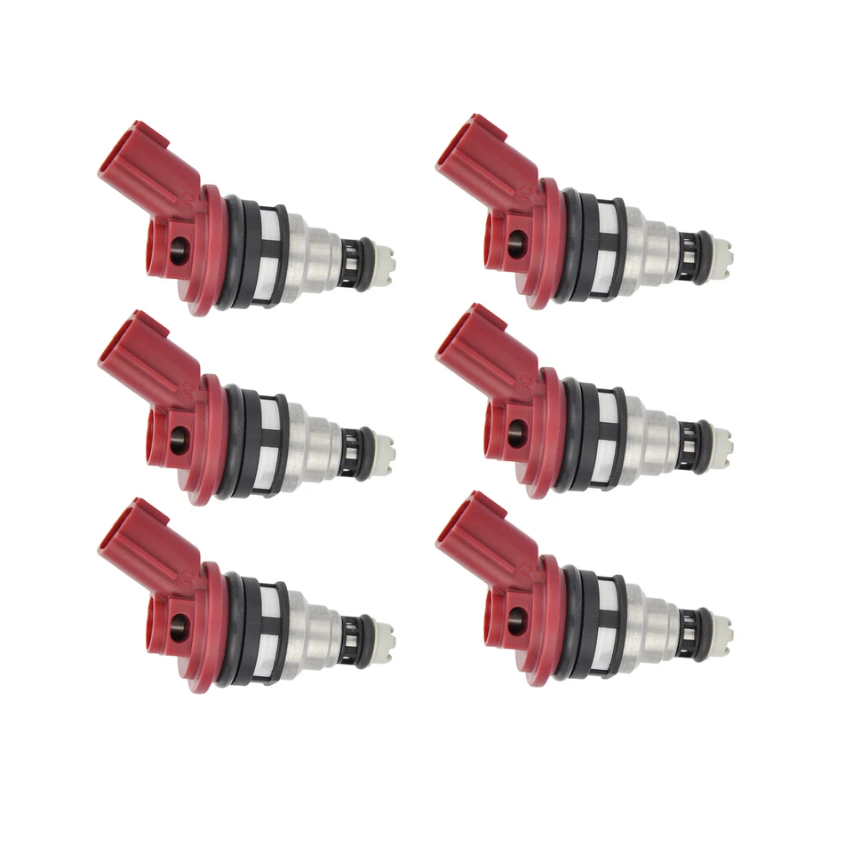 6pcs Fuel Injectors for 1991-1999 Nissan 240SX 300ZX Altima Sentra Infiniti G20 - Image 1 of 4