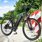 500W Electric Bike 26" Commuter Bicycle For Adults With Cruise Control E-Bike Us