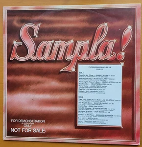 PHONOGRAM SAMPLER LP - SAMPLA! - VARIOUS ARTISTS - Picture 1 of 5