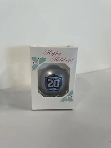 NFL Tennesse Titans 20th Anniversery Happy Holidays Christmas Ornaments 3 Pack - Picture 1 of 8